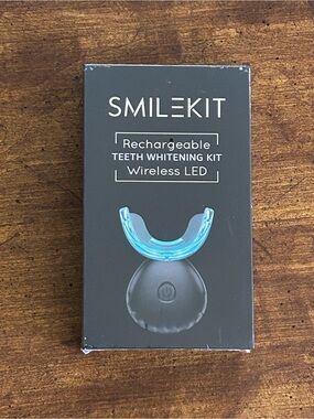 SmileKit Rechargeable Wireless Teeth Whitening Kit Sealed Box exp. 05.12.28